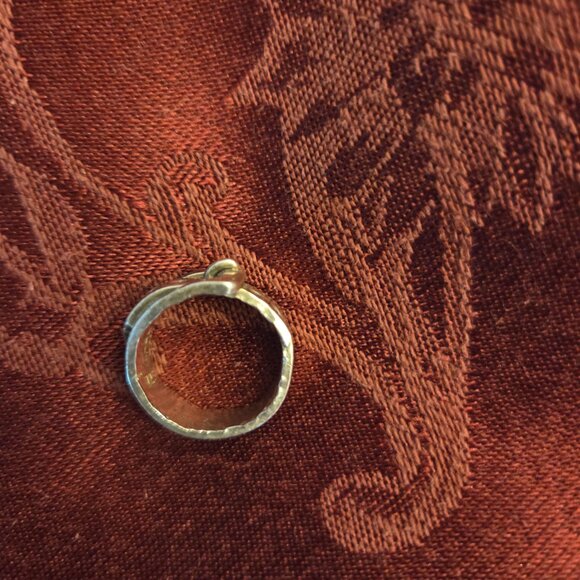 Vintage 925 Sterling Silver TA-7 Mexico Belt Buckle Ring - Picture 6 of 6